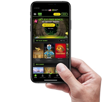 888casino app in hand