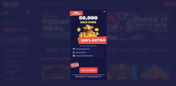 Ace Casino first mega offer