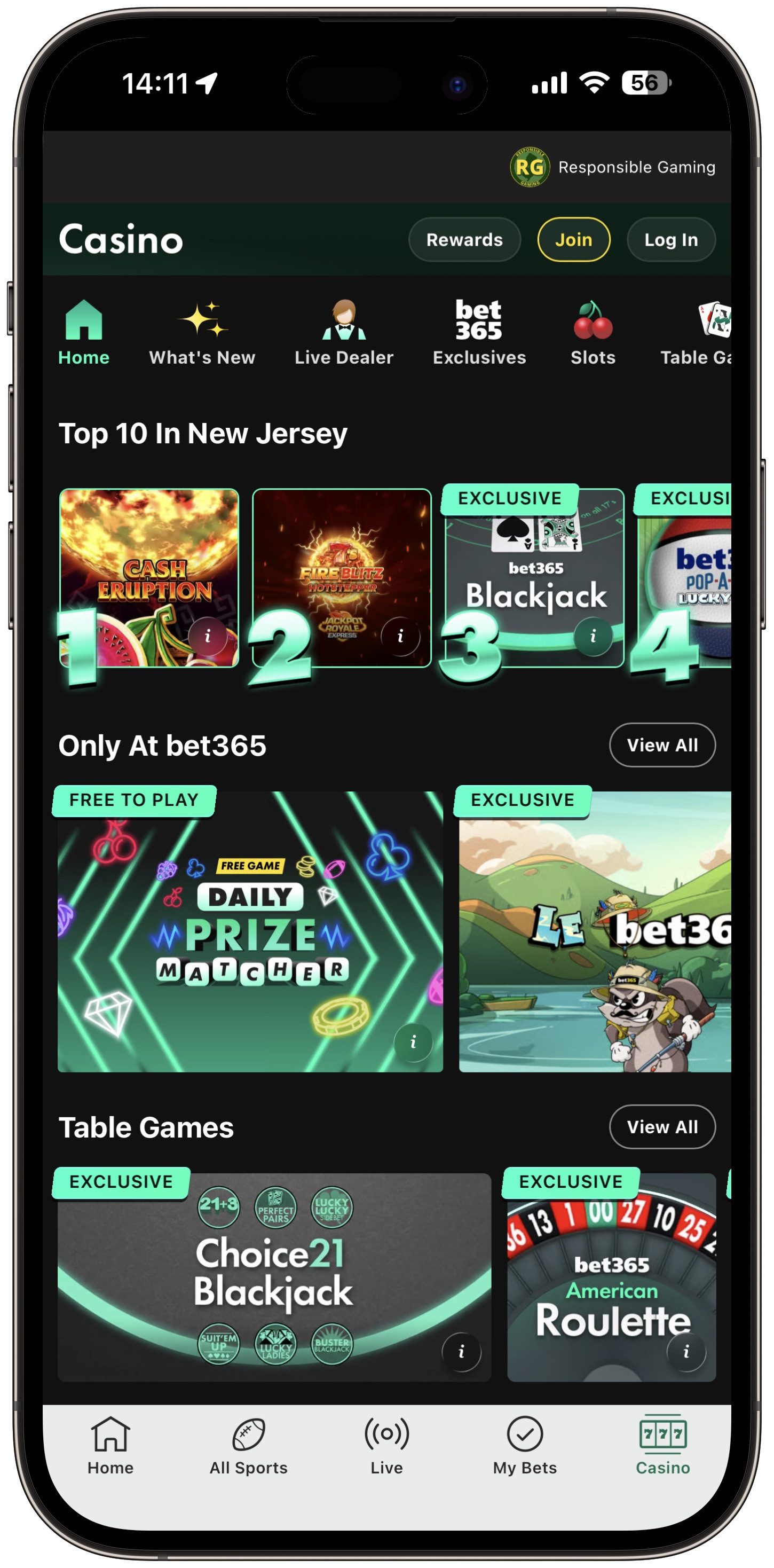 Bet365 Casino NJ App 2026