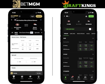 Betmgm vs Draftkings Sportsbook Appearance