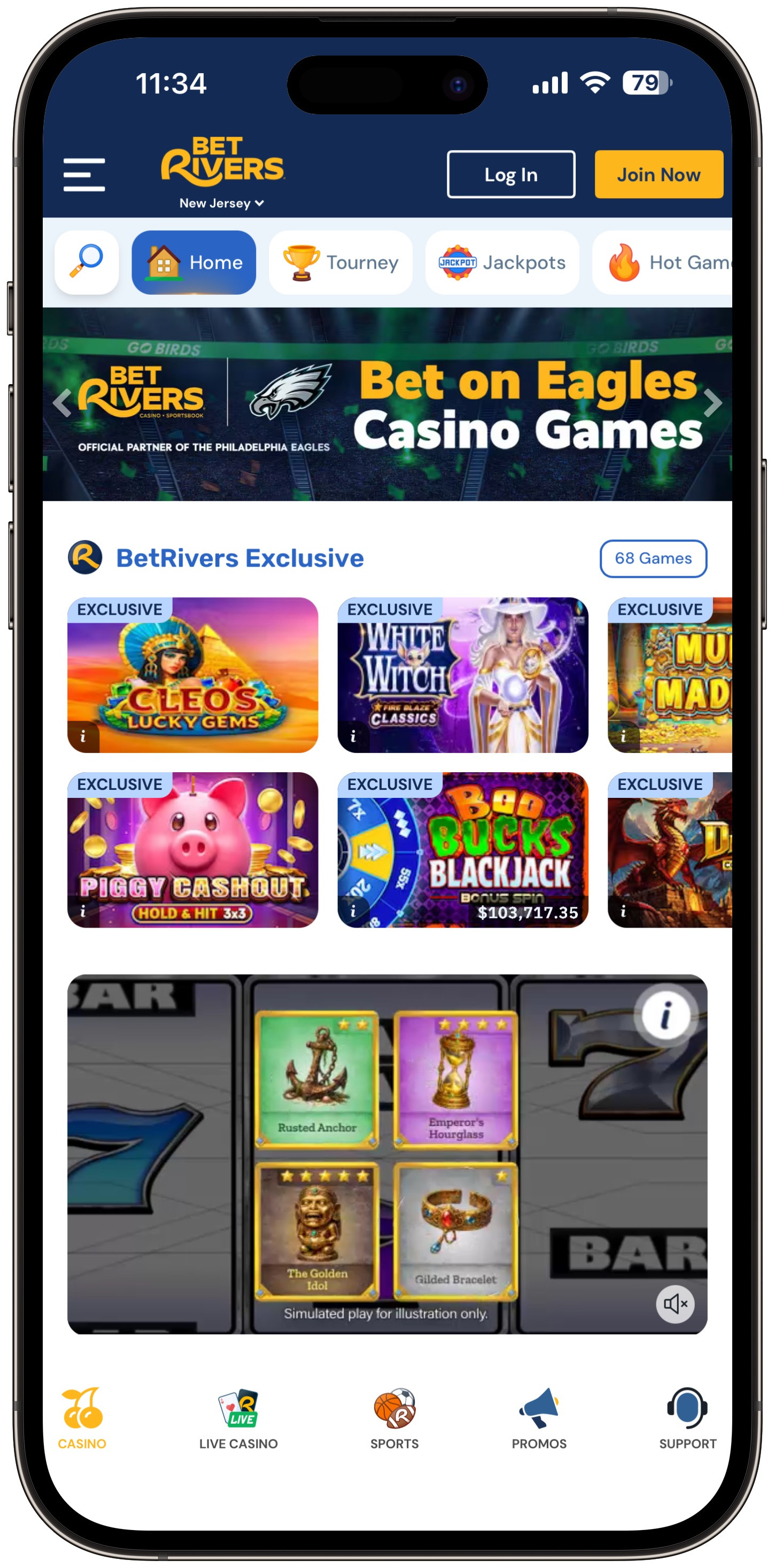 BetRivers Casino App NJ