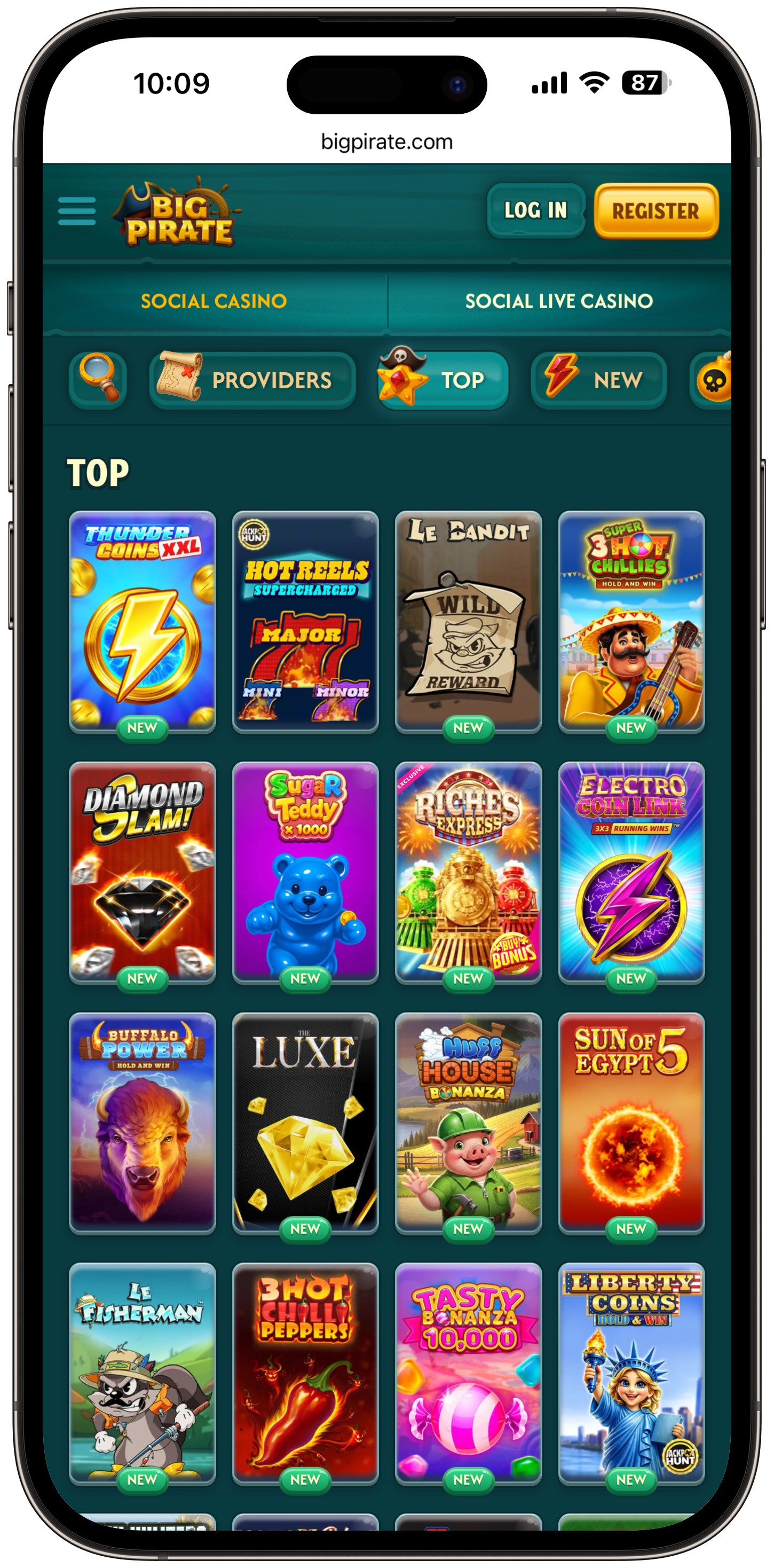 Big Pirate Slots