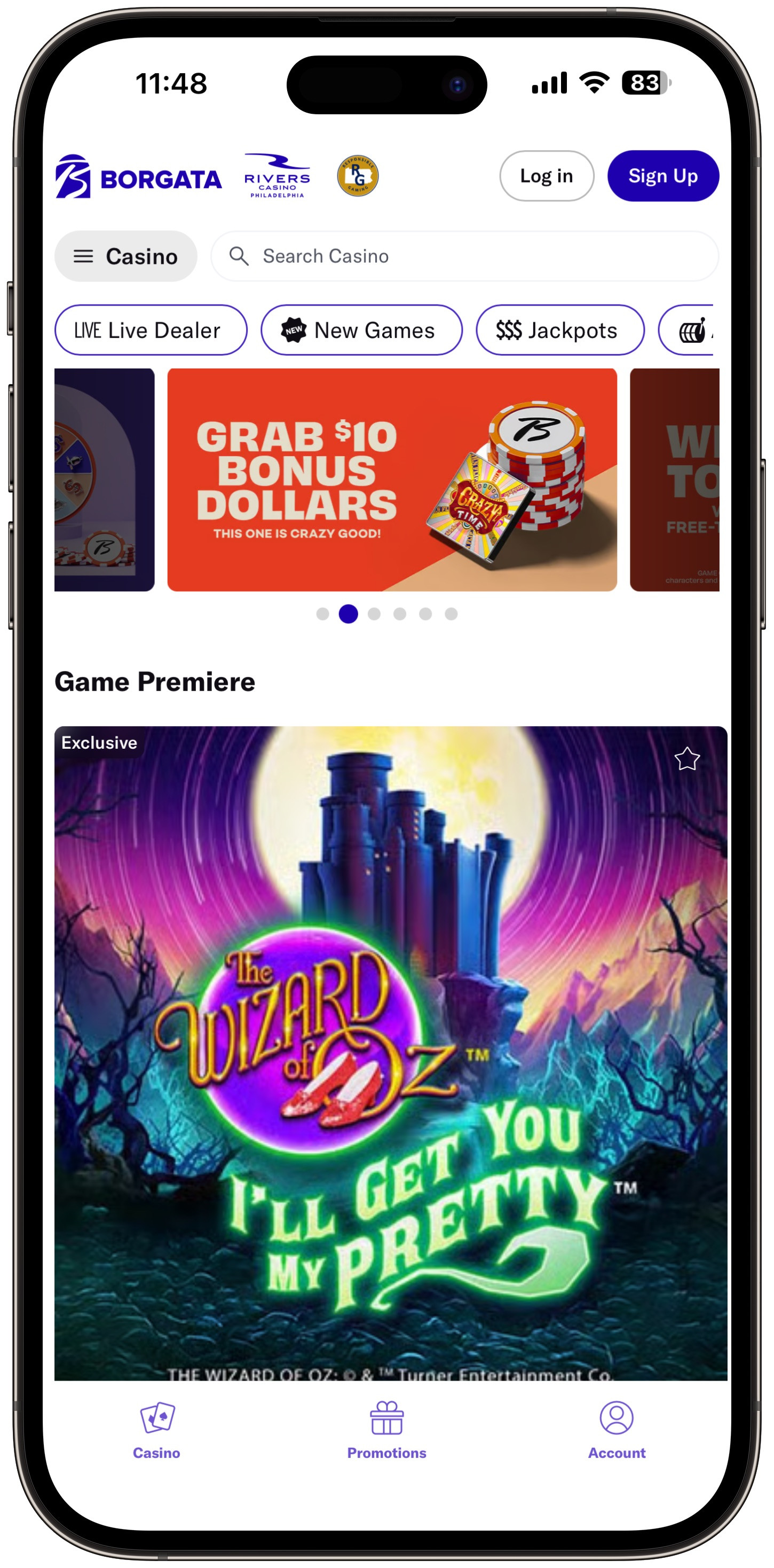 Borgata Online Casino App