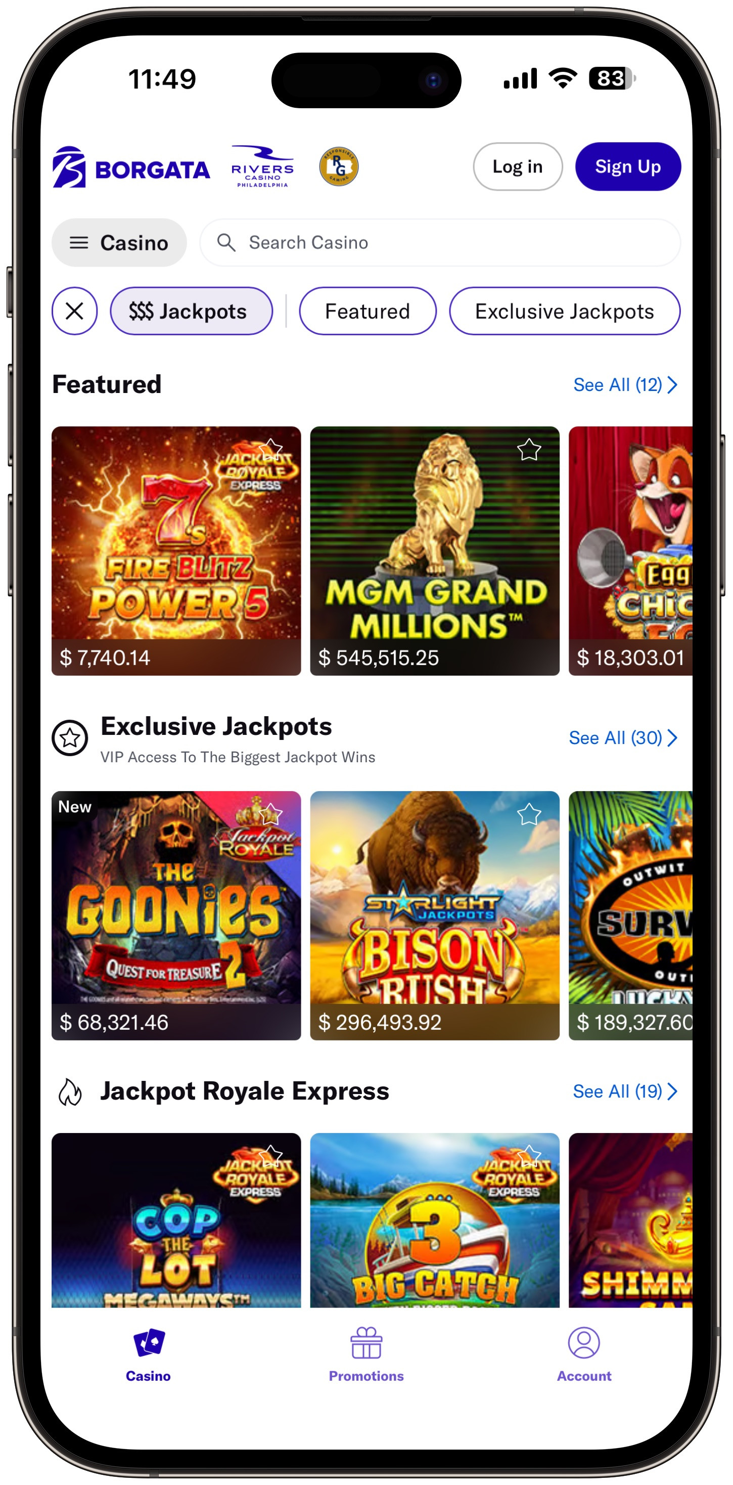 Borgata Online Casino Jackpots