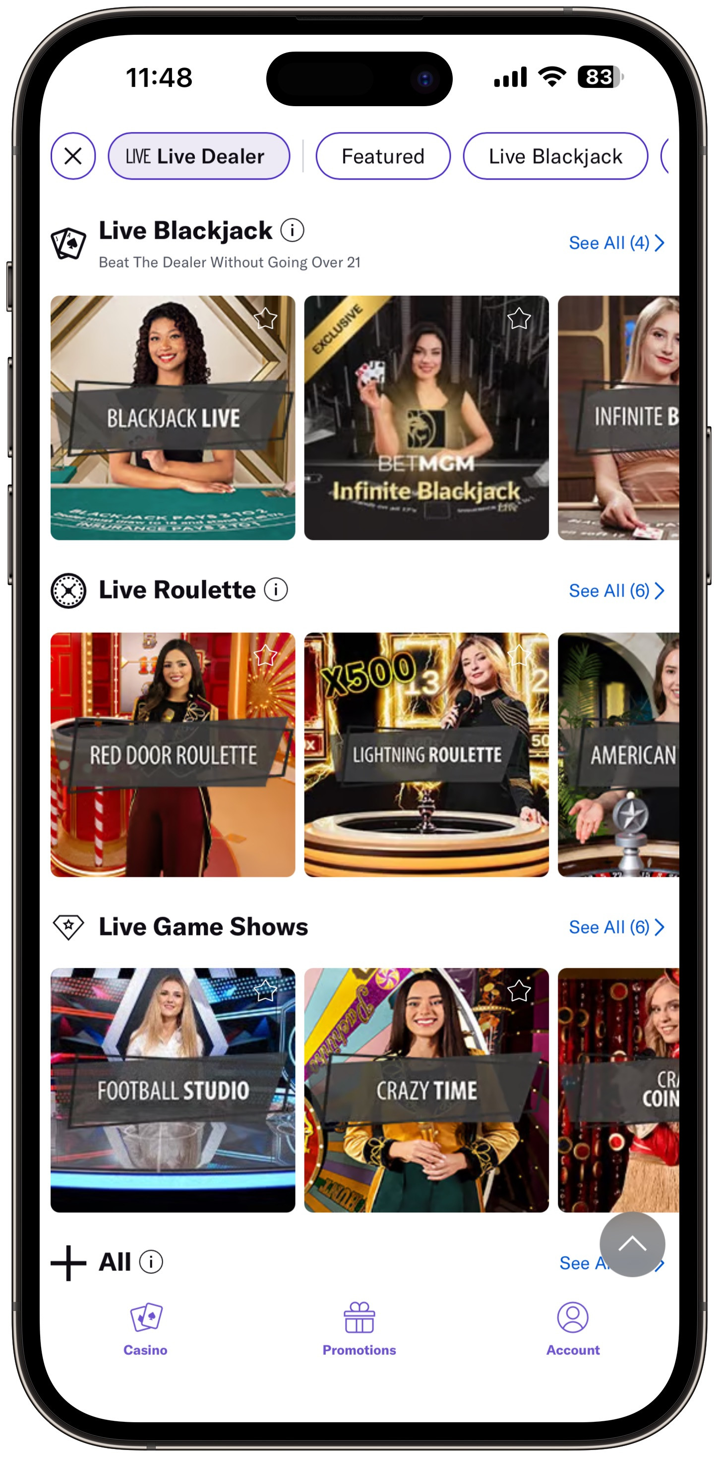 Borgata Online Casino Live Dealers