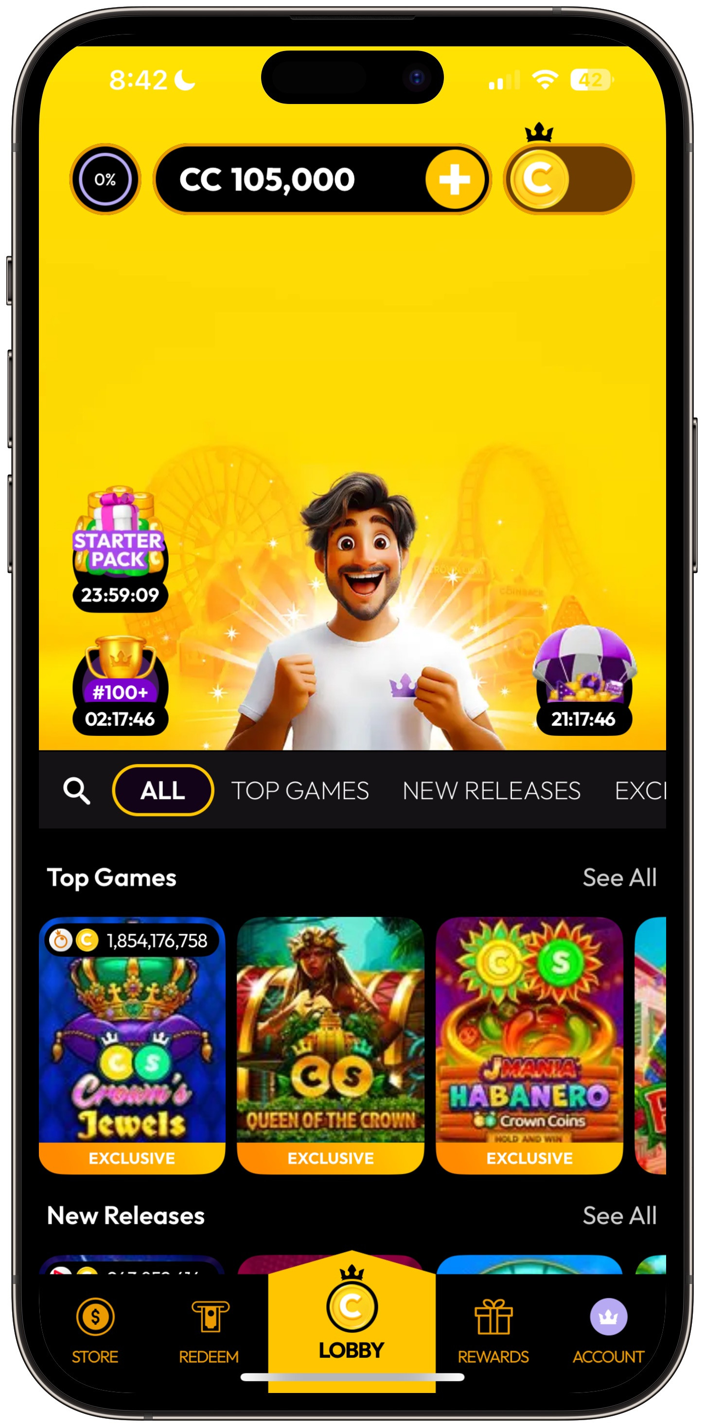 Crown Coins Casino App ios