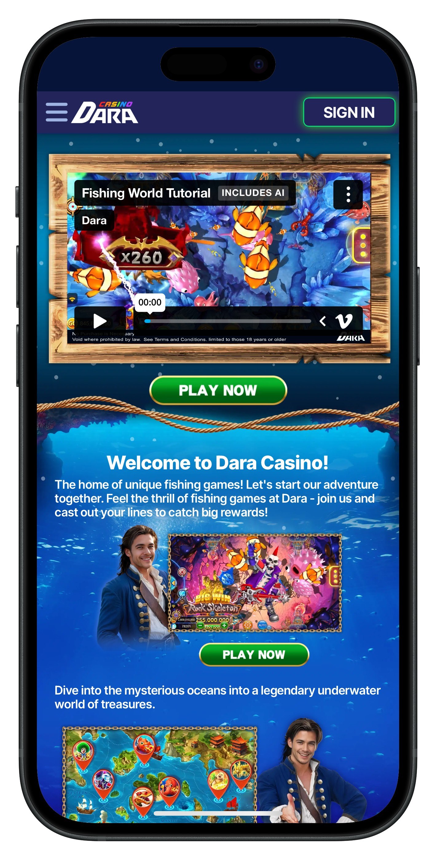 Dara Casino App Fishing Tutorial