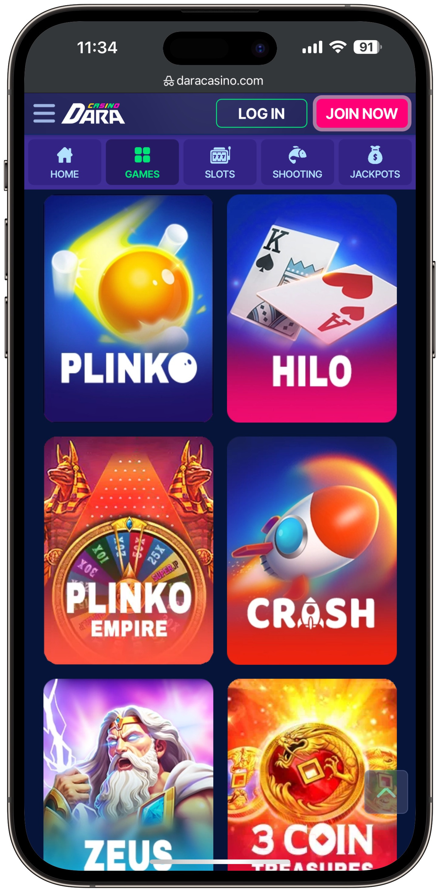 Dara Casino Games