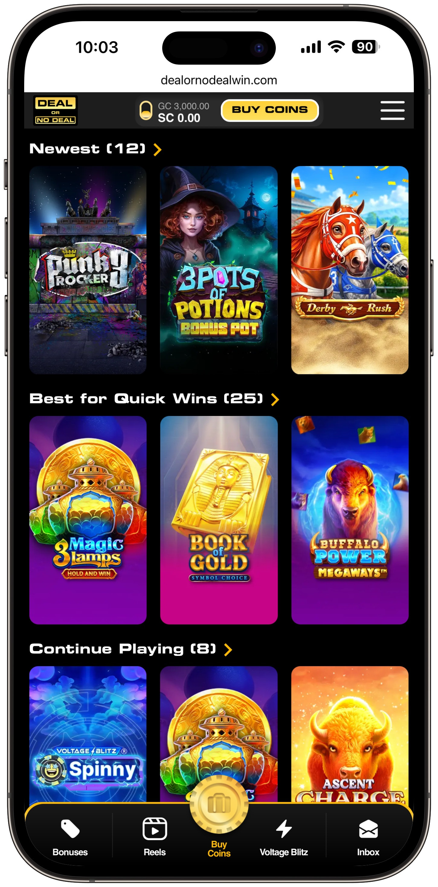 Deal Or No Deal Games