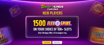 Draftkings Casino 1500 Flex Spins