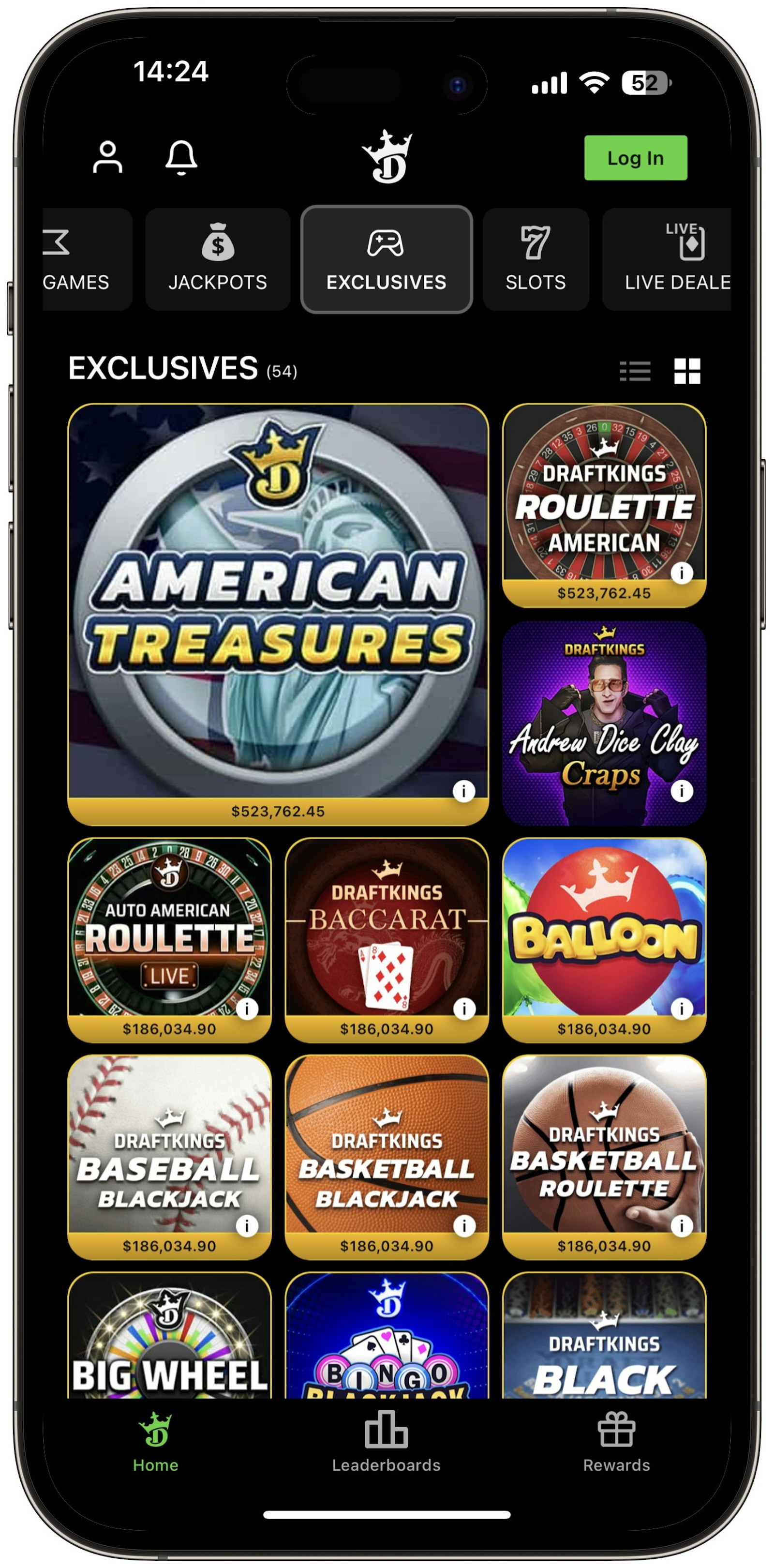 Draftkings Casino Exclusive Titles