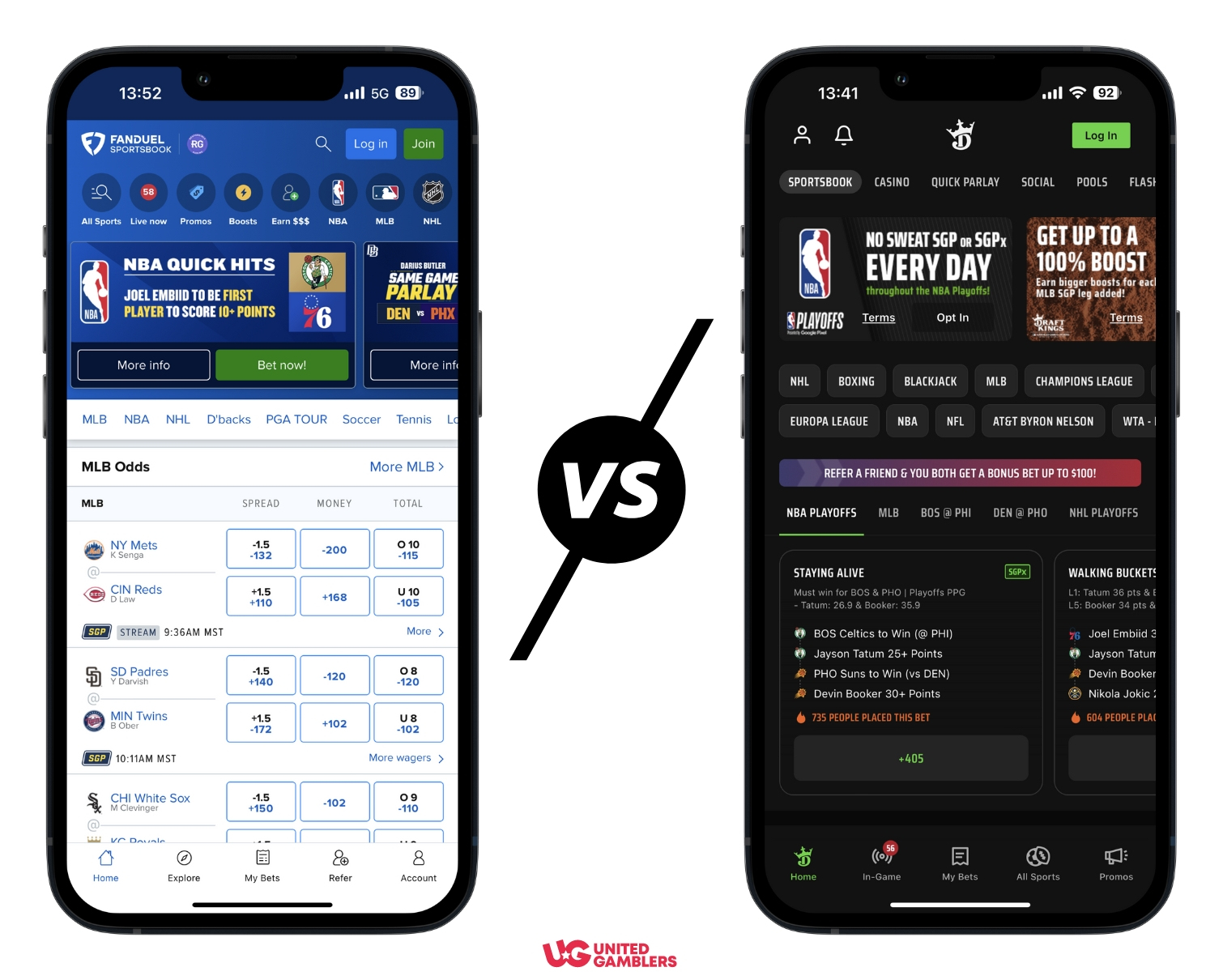 FanDuel Vs DraftKings Sportsbook - Which Is The Best?