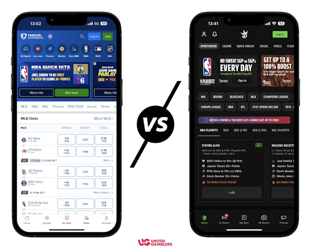FanDuel vs DraftKings Sportsbook - Which One Is Better for Players?