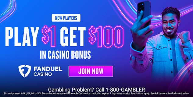 Fanduel Casino Bonus Play 1 Get 100