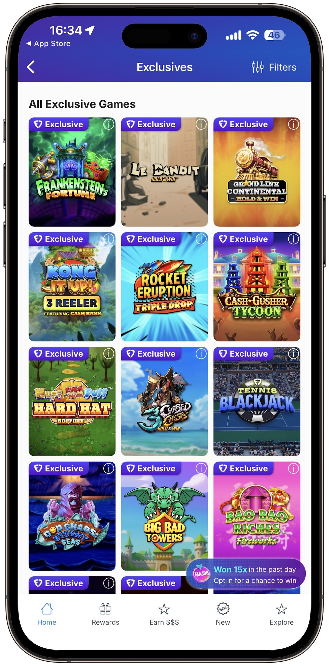 Fanduel Casino NJ Exclusive Games