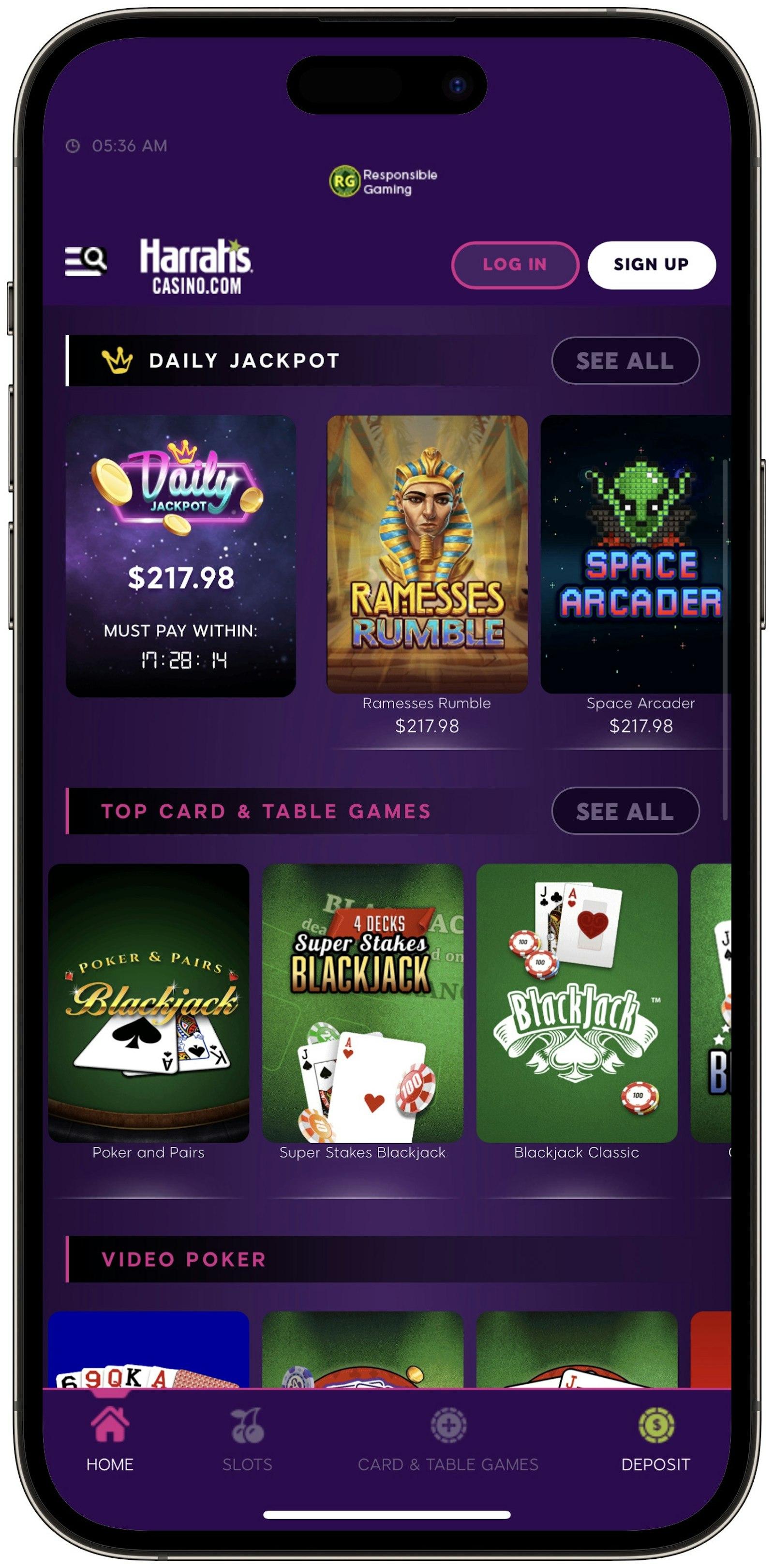 Harrahs Casino App
