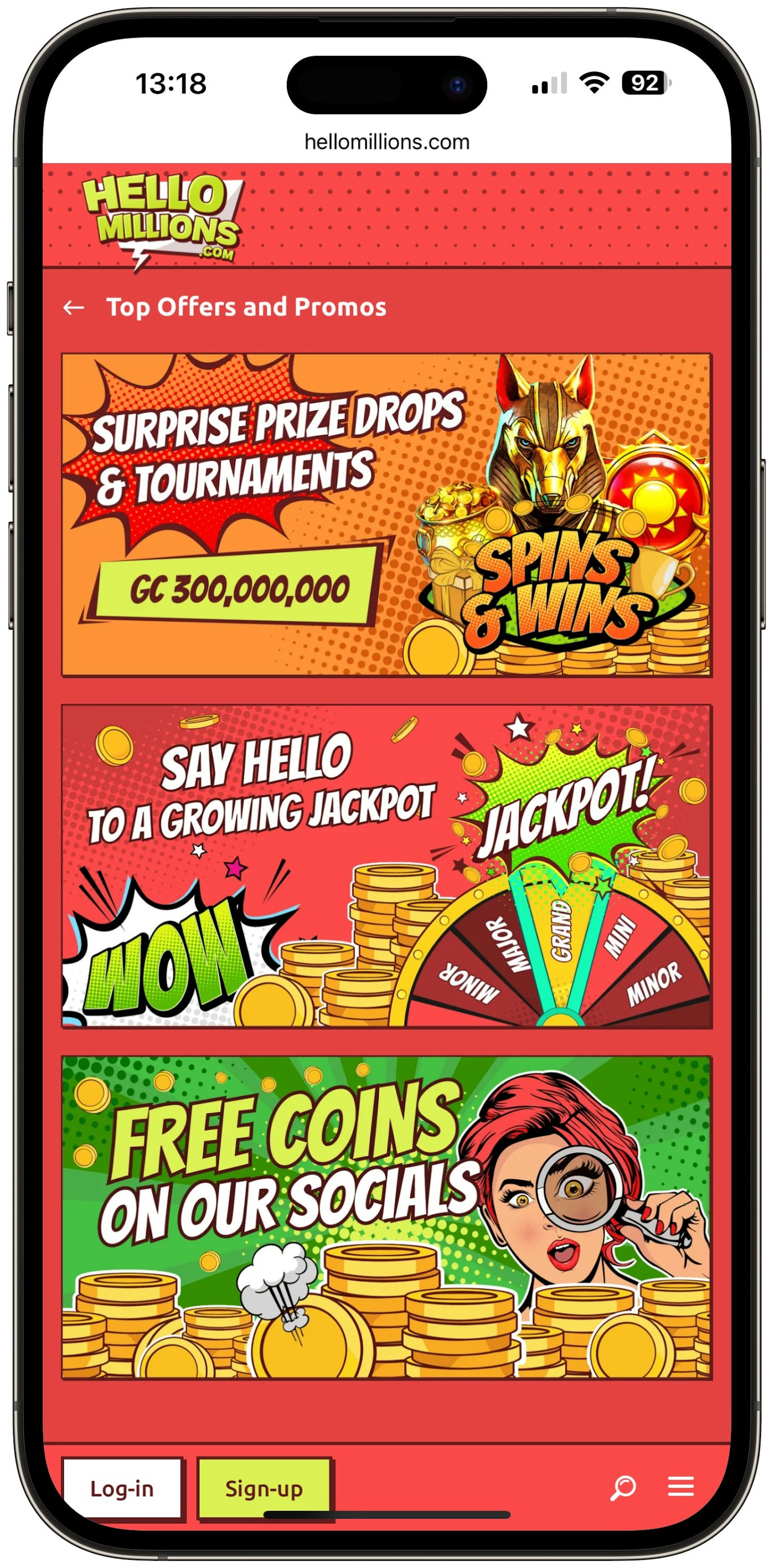 Hello Millions Promos