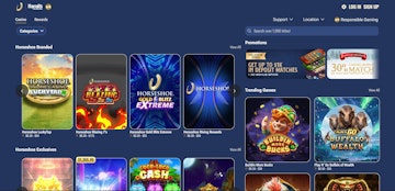 Horseshoe Casino desktop home