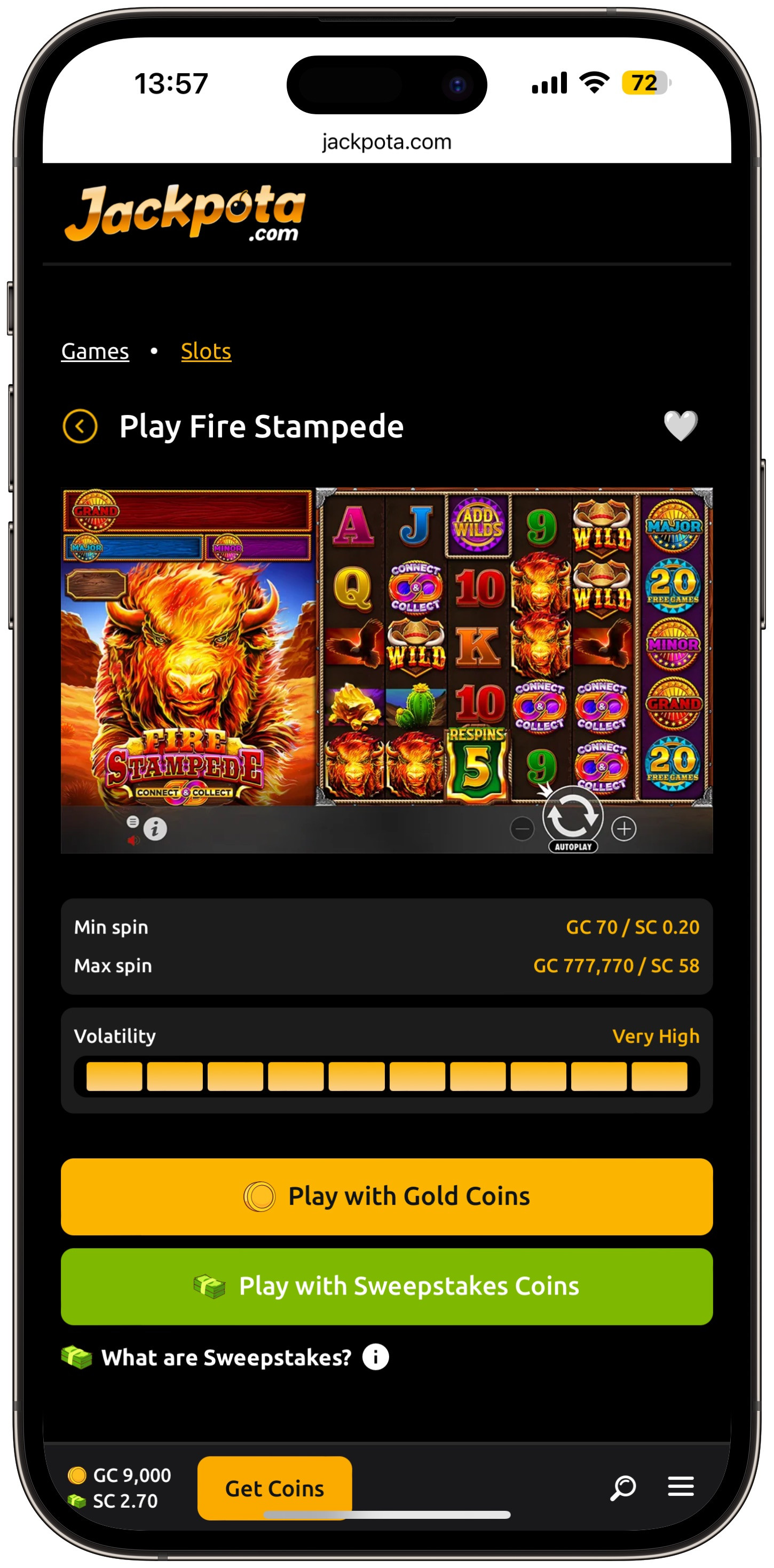 Jackpota Casino Fire Stampede