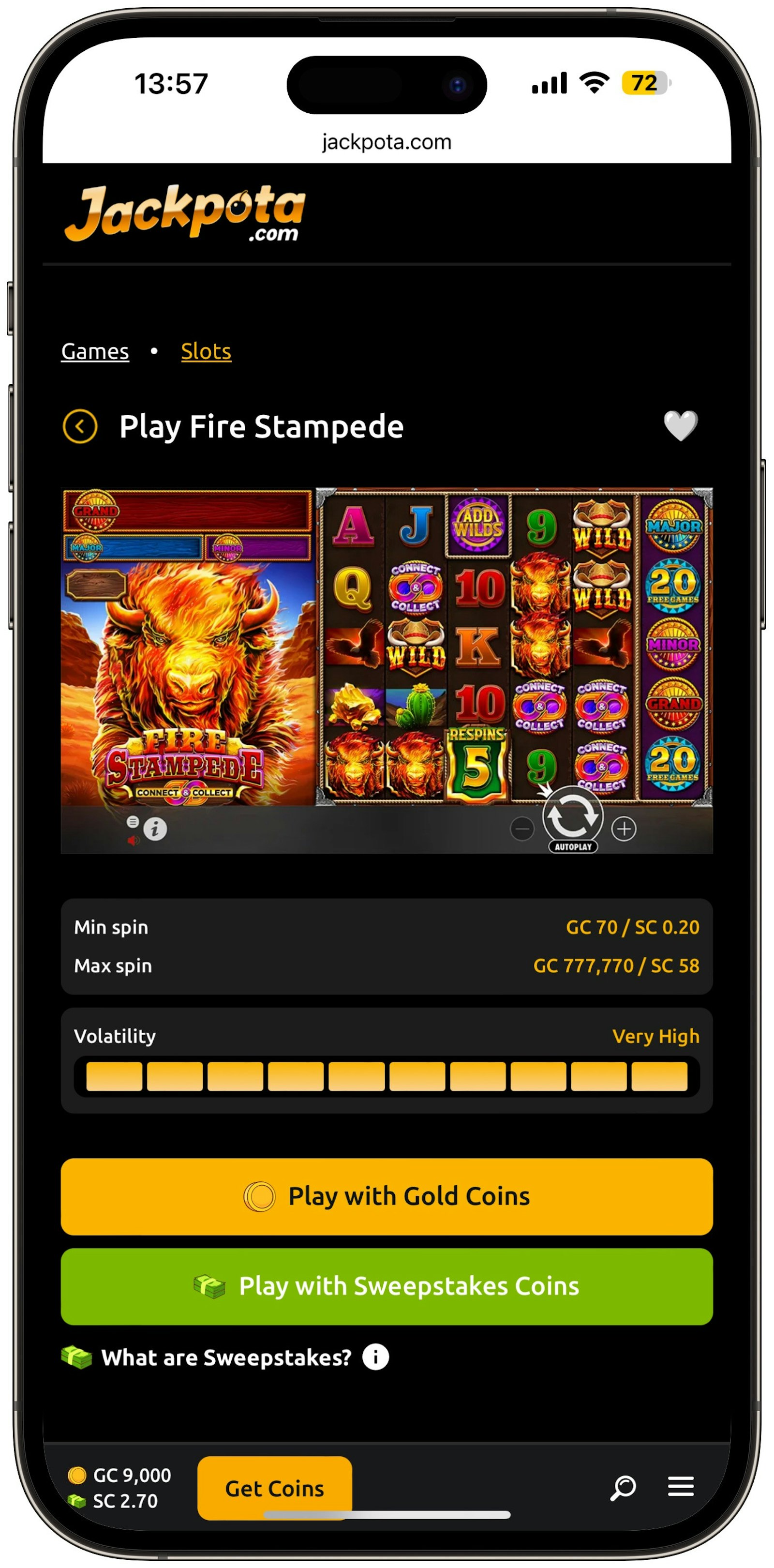 Jackpota Casino Fire Stampede