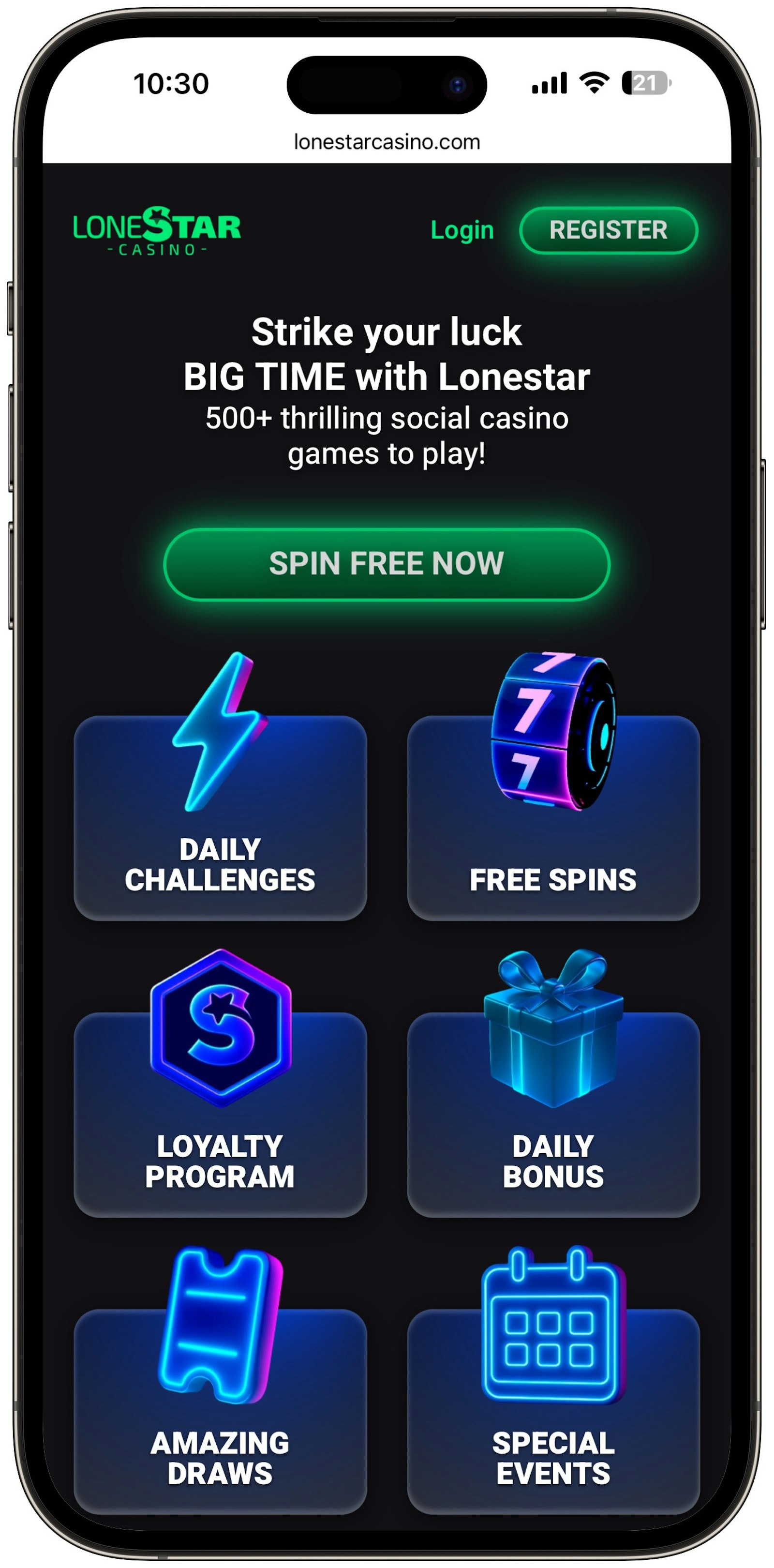 Lonestar Casino Mobile 2