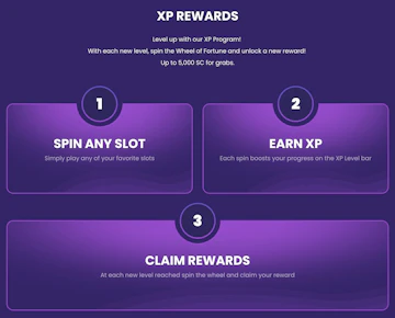 Lucky Slots XP Rewards