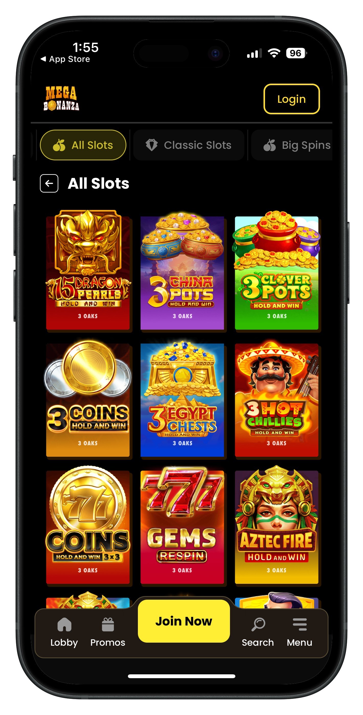 Megabonanza all slots