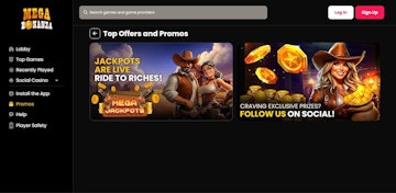 Megabonanza promos desktop