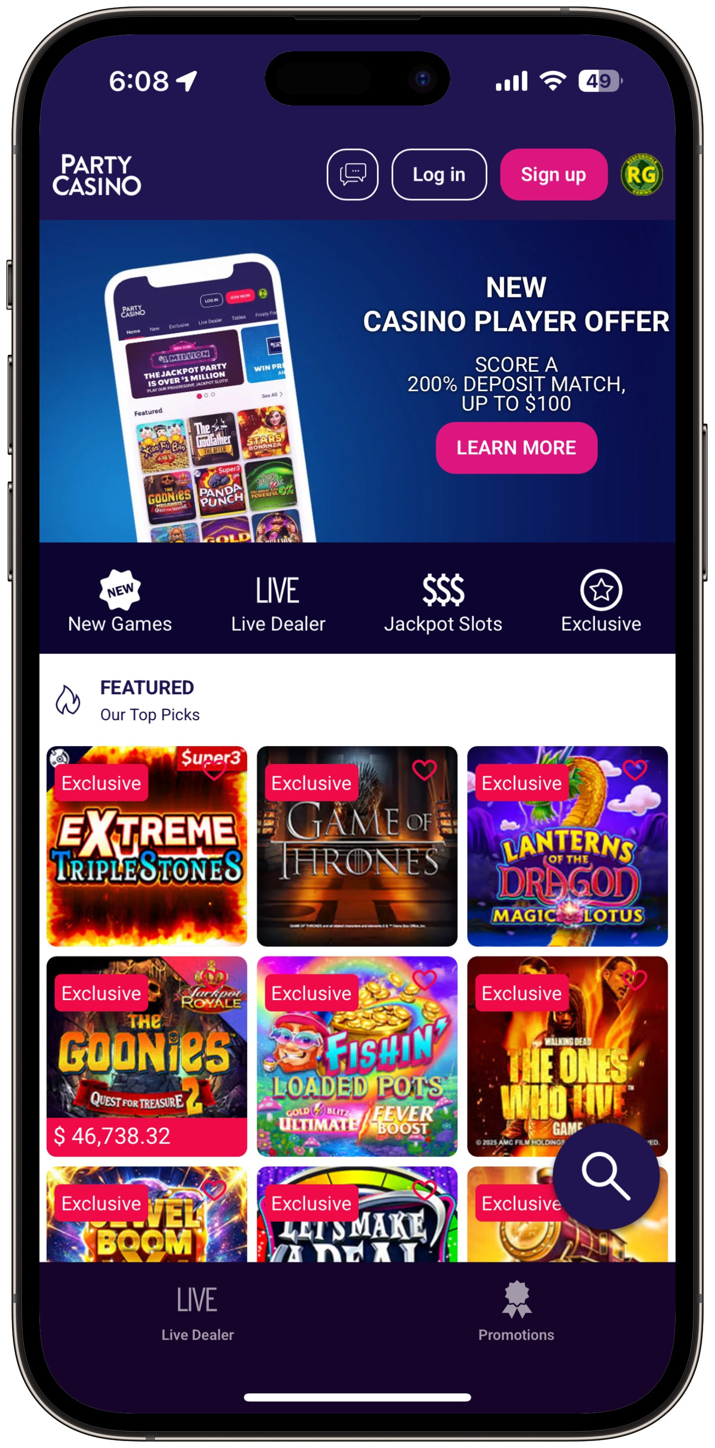 Party Casino App