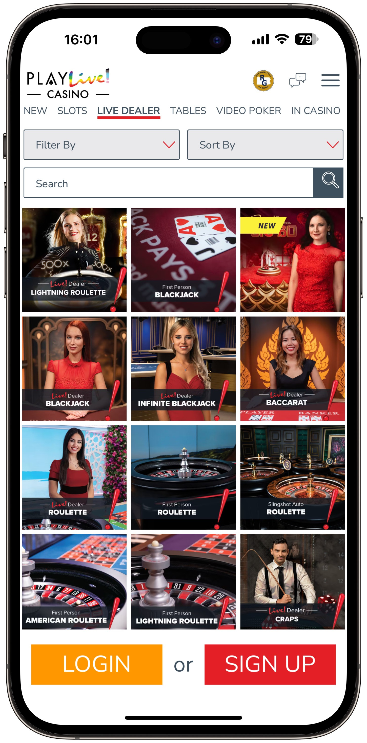 Playlive Live Dealer