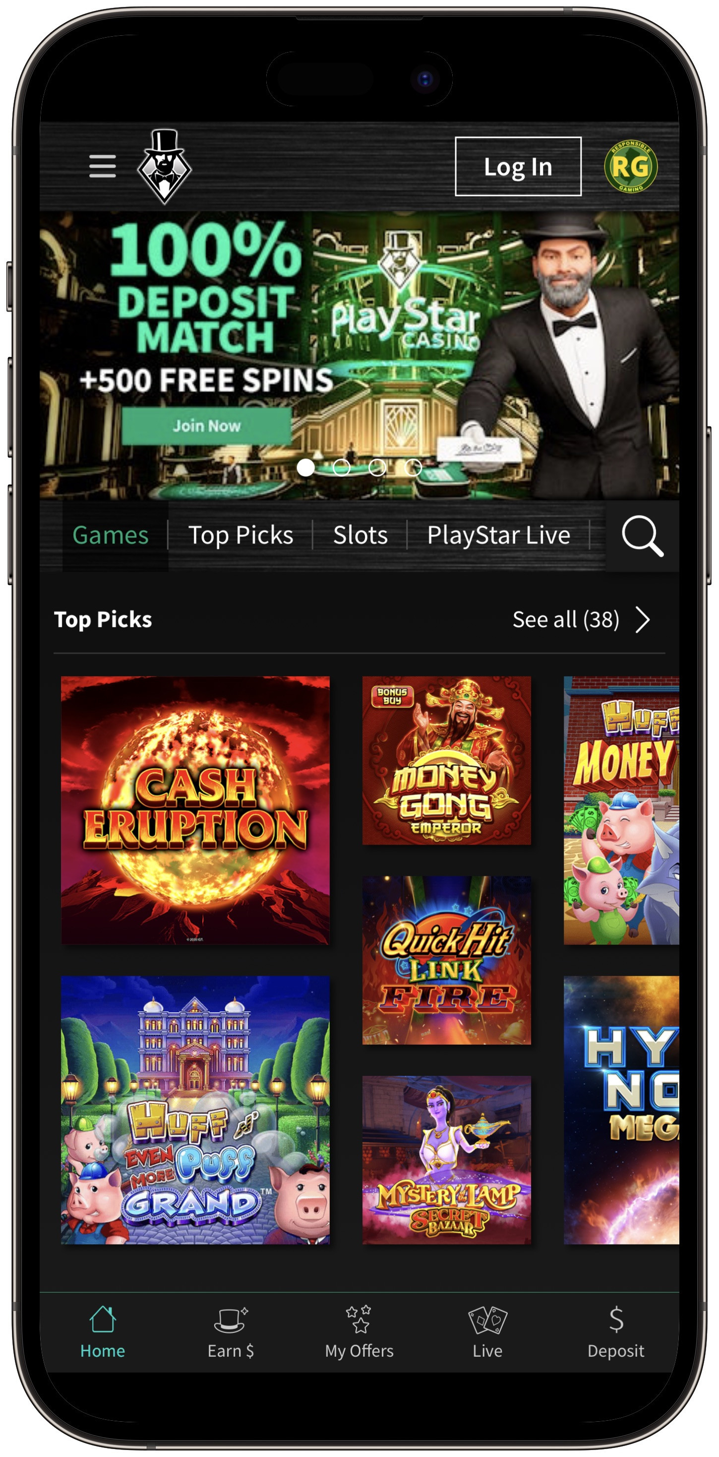 PlayStar Casino App