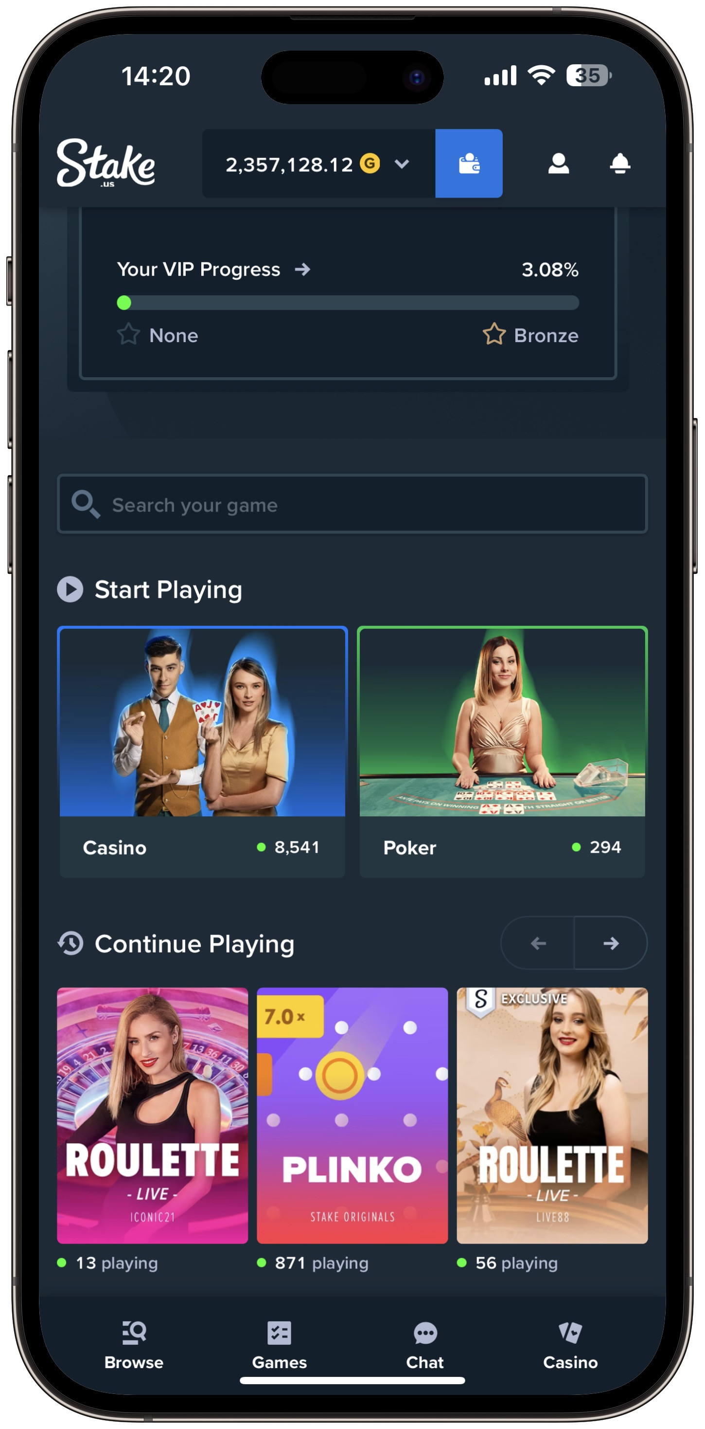 Stake US App ios
