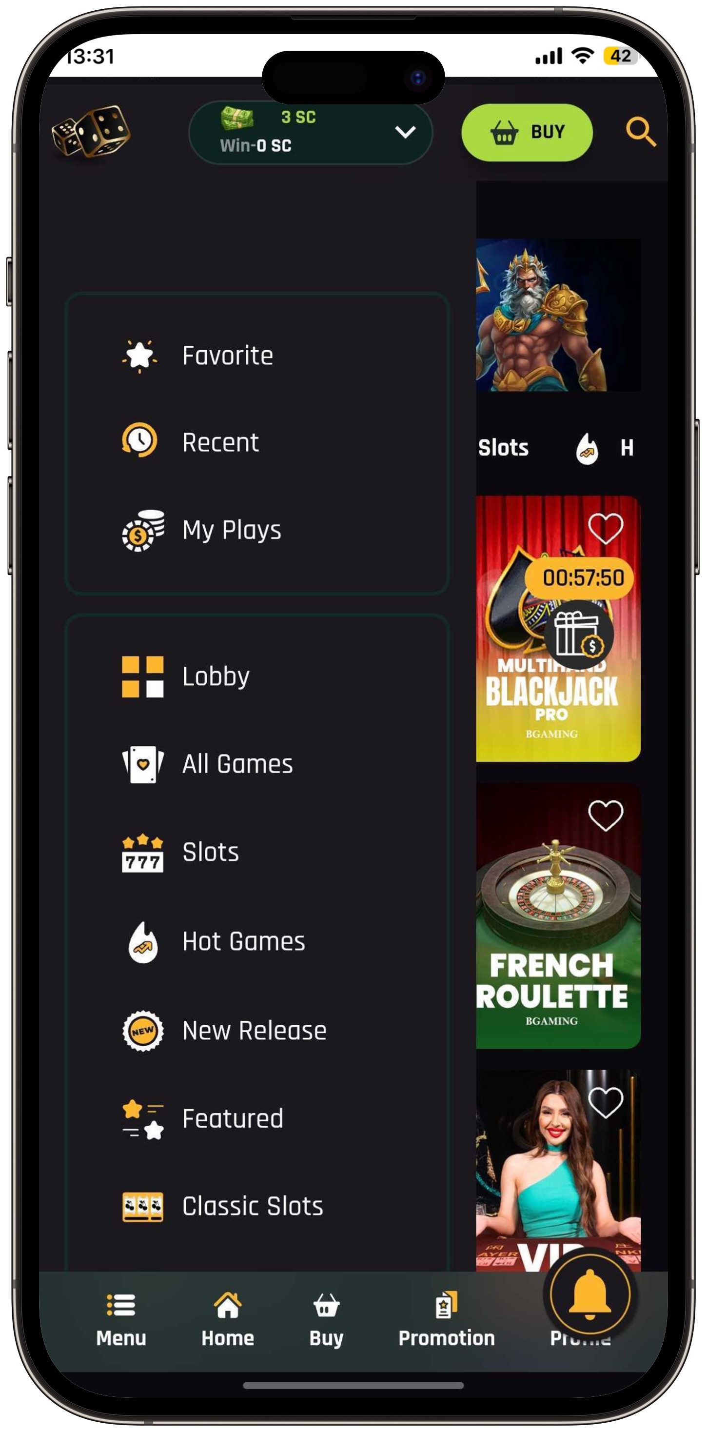 The Money Factory Nav Menu
