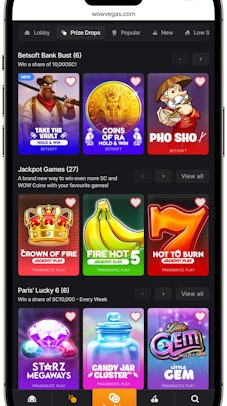 WOW Vegas Prize Drops