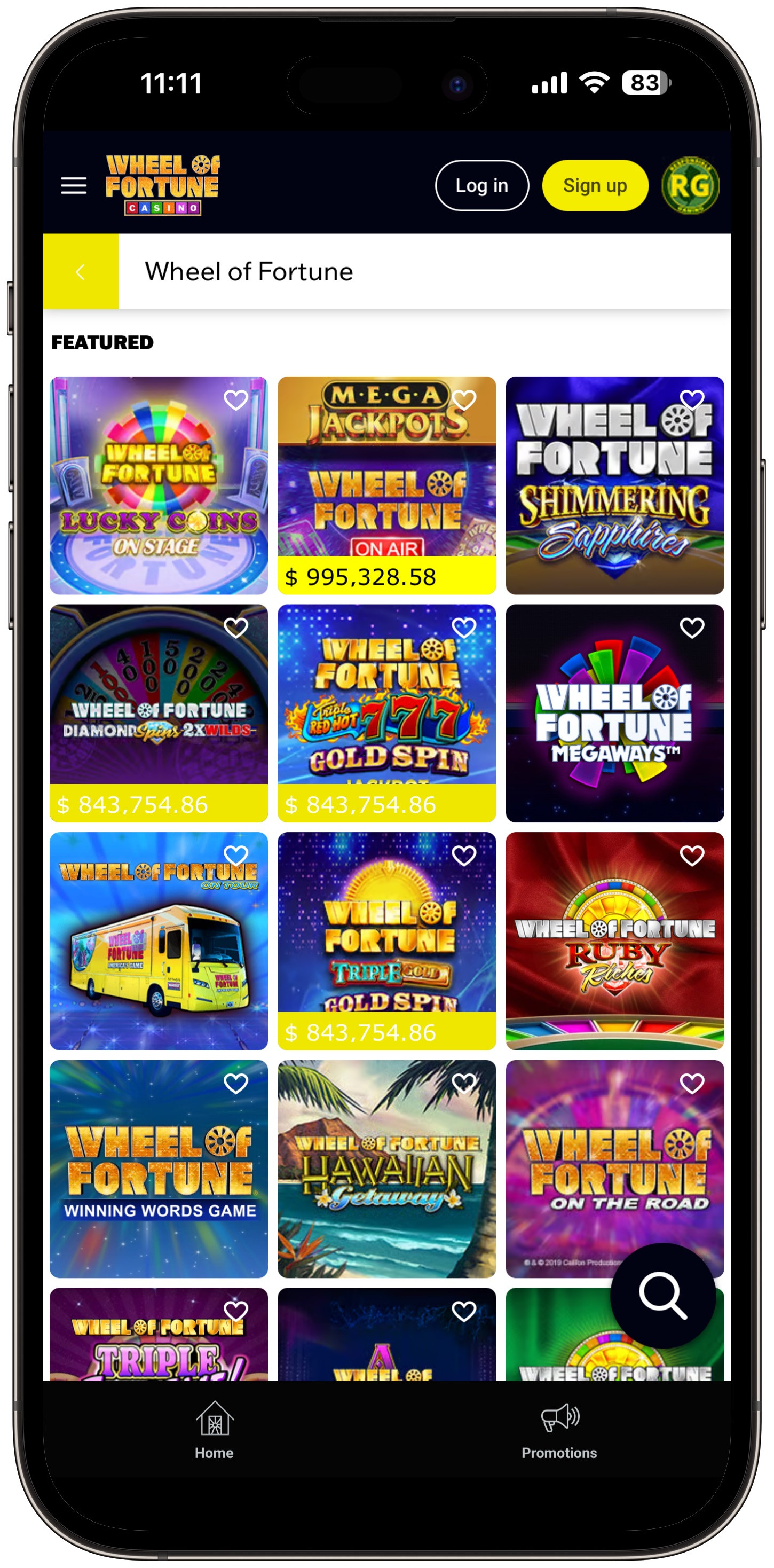 Wheel of Fortune Casino Games