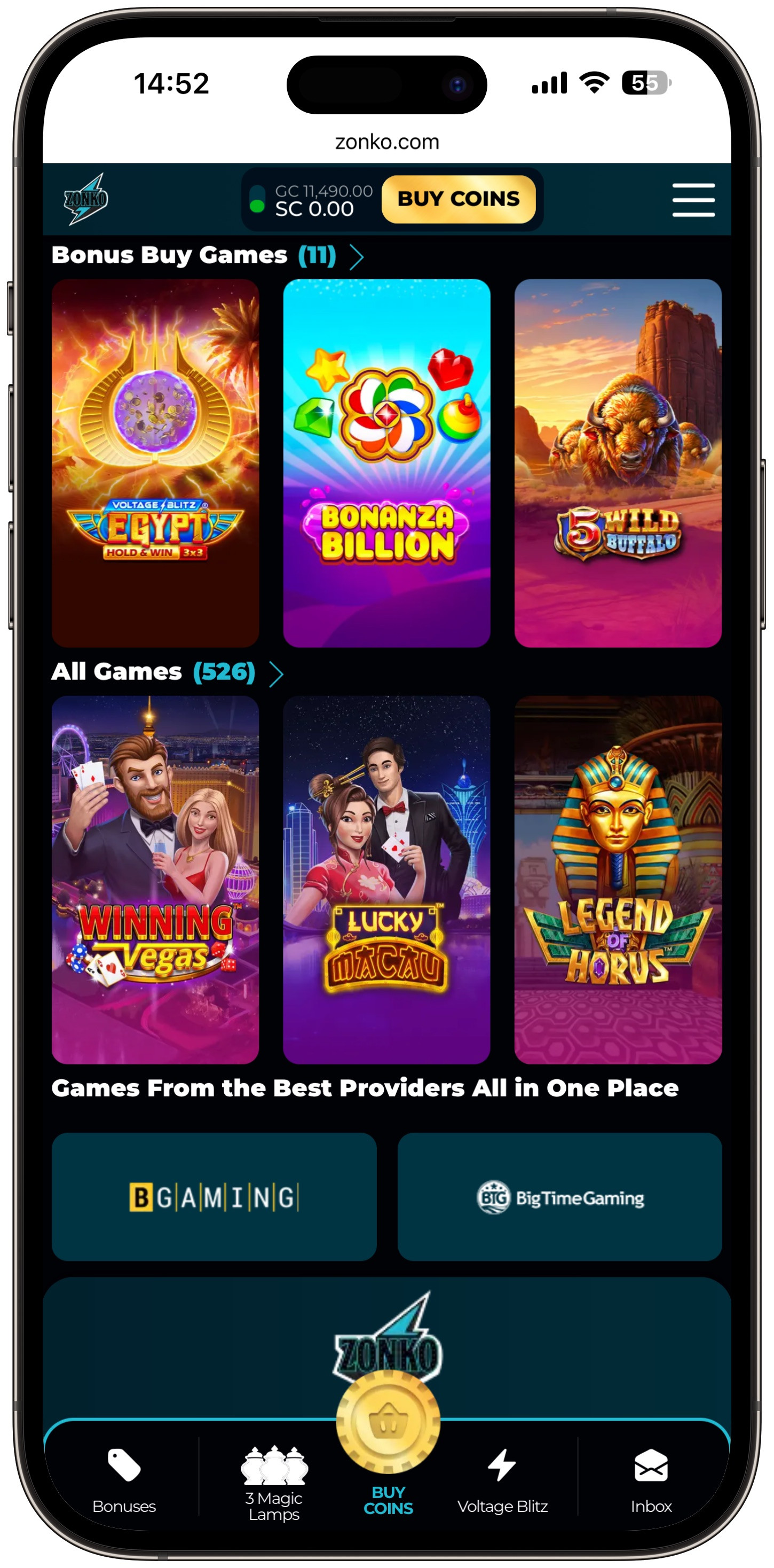 Zonko Bonus Buy Games