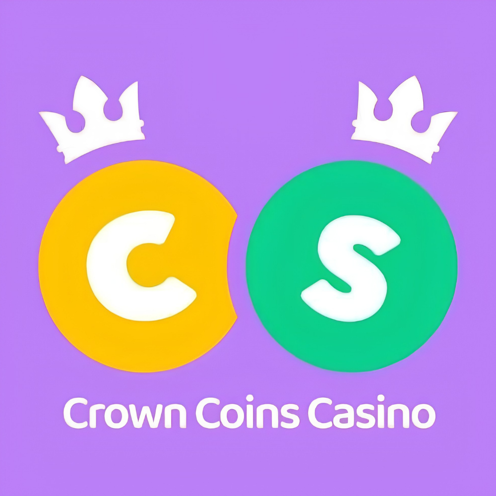 Crown Coins Casino Square Logo Updated