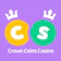 Crown Coins Casino Square Logo Updated
