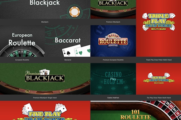 Bet365 Casino Table Games