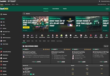 Bet365 Sportsbook Desktop