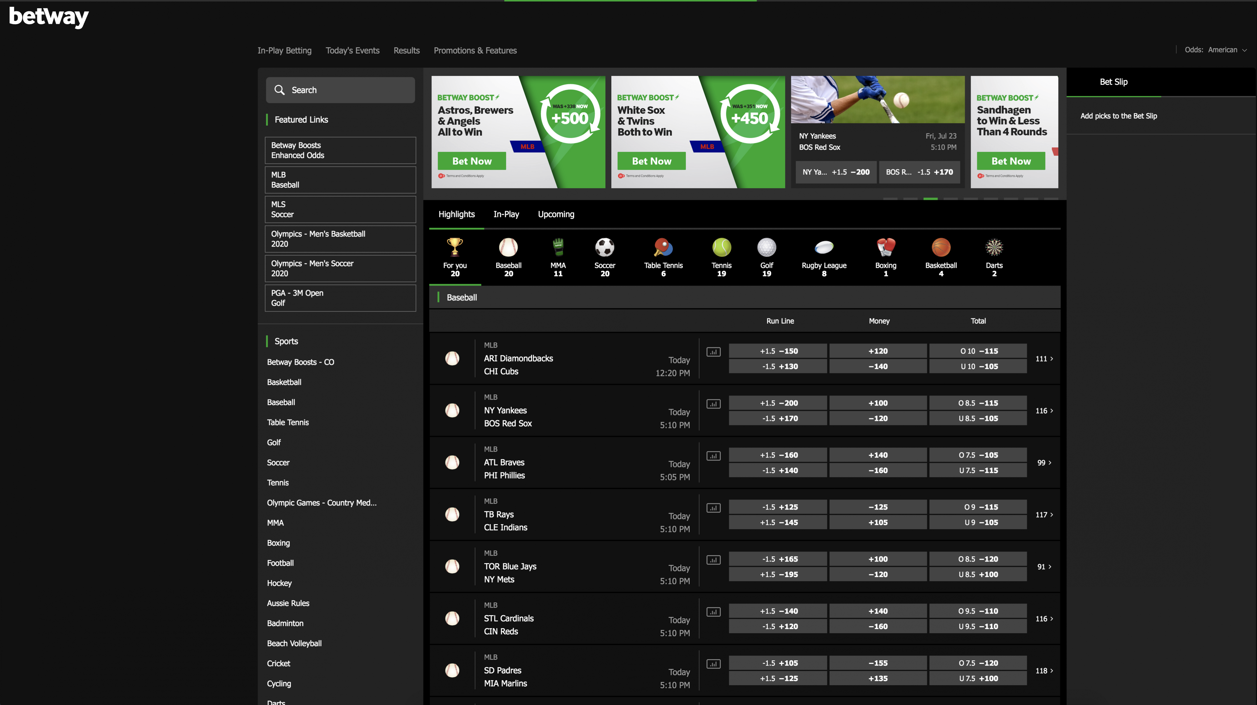 Betway Review 2023 US Sportsbook & Casino [Pros & Cons]