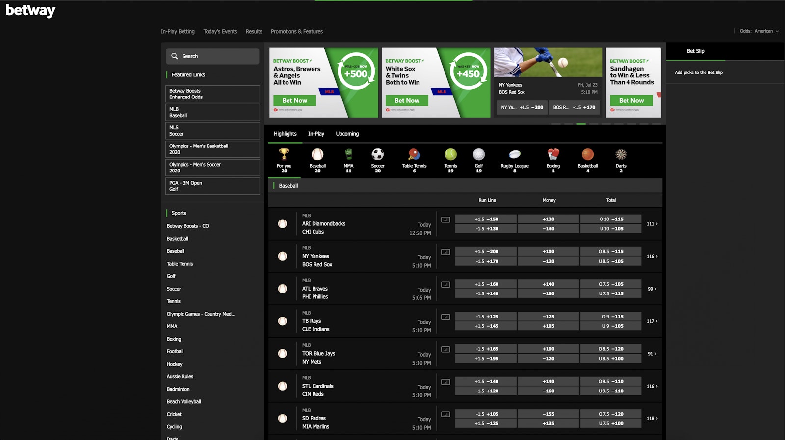 Betway Sportsbook