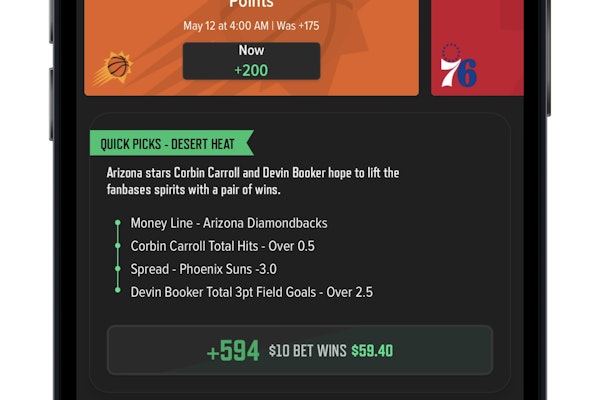 Caesars Sportsbook App Screenshot Mockup