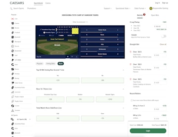 Caesars Sportsbook Live Betting