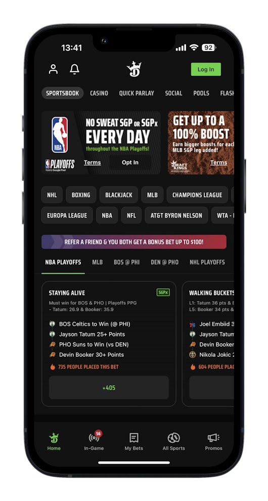 DraftKings Sportsbook App iphone