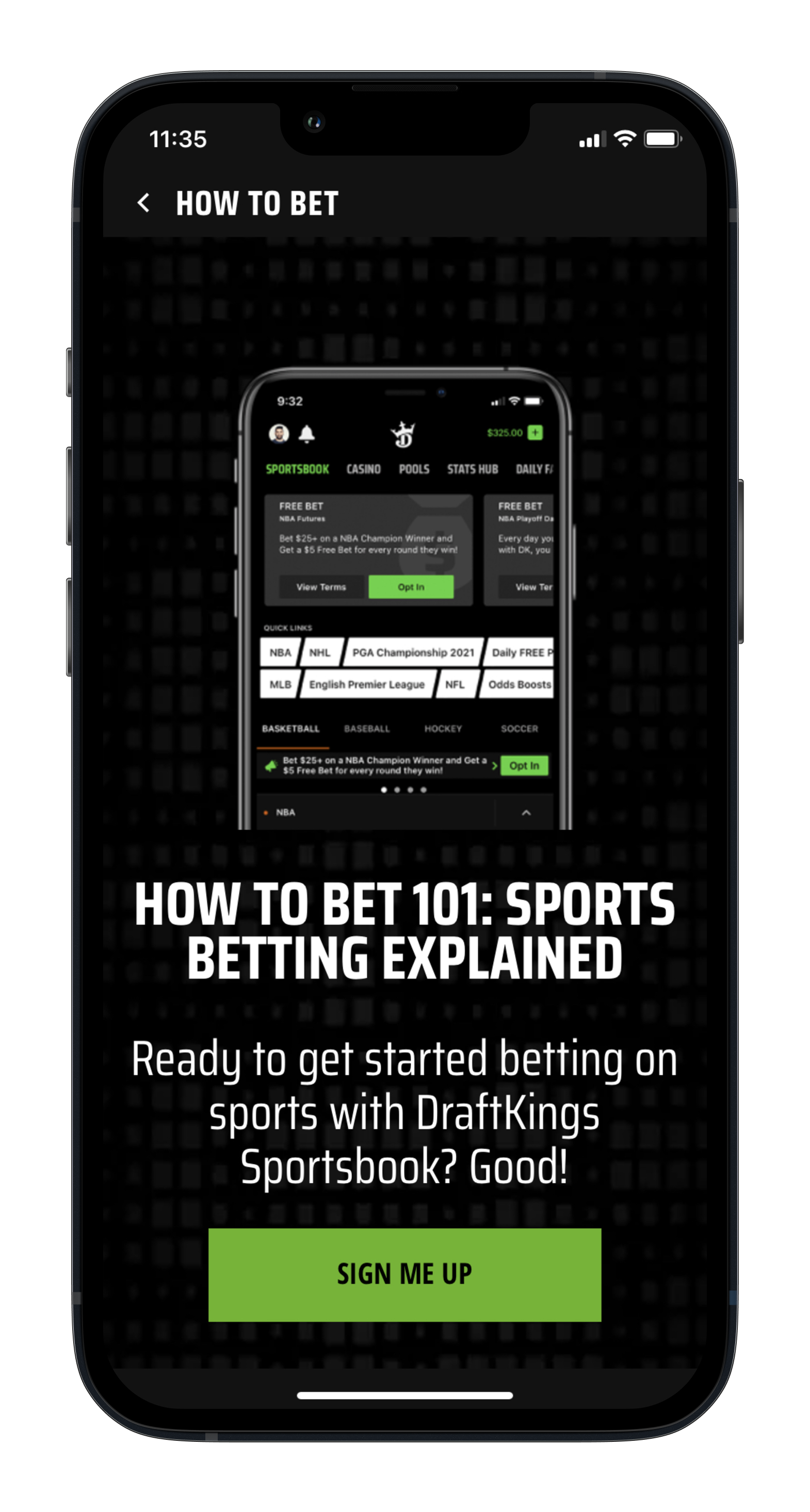 DraftKings Sportsbook Betting 101