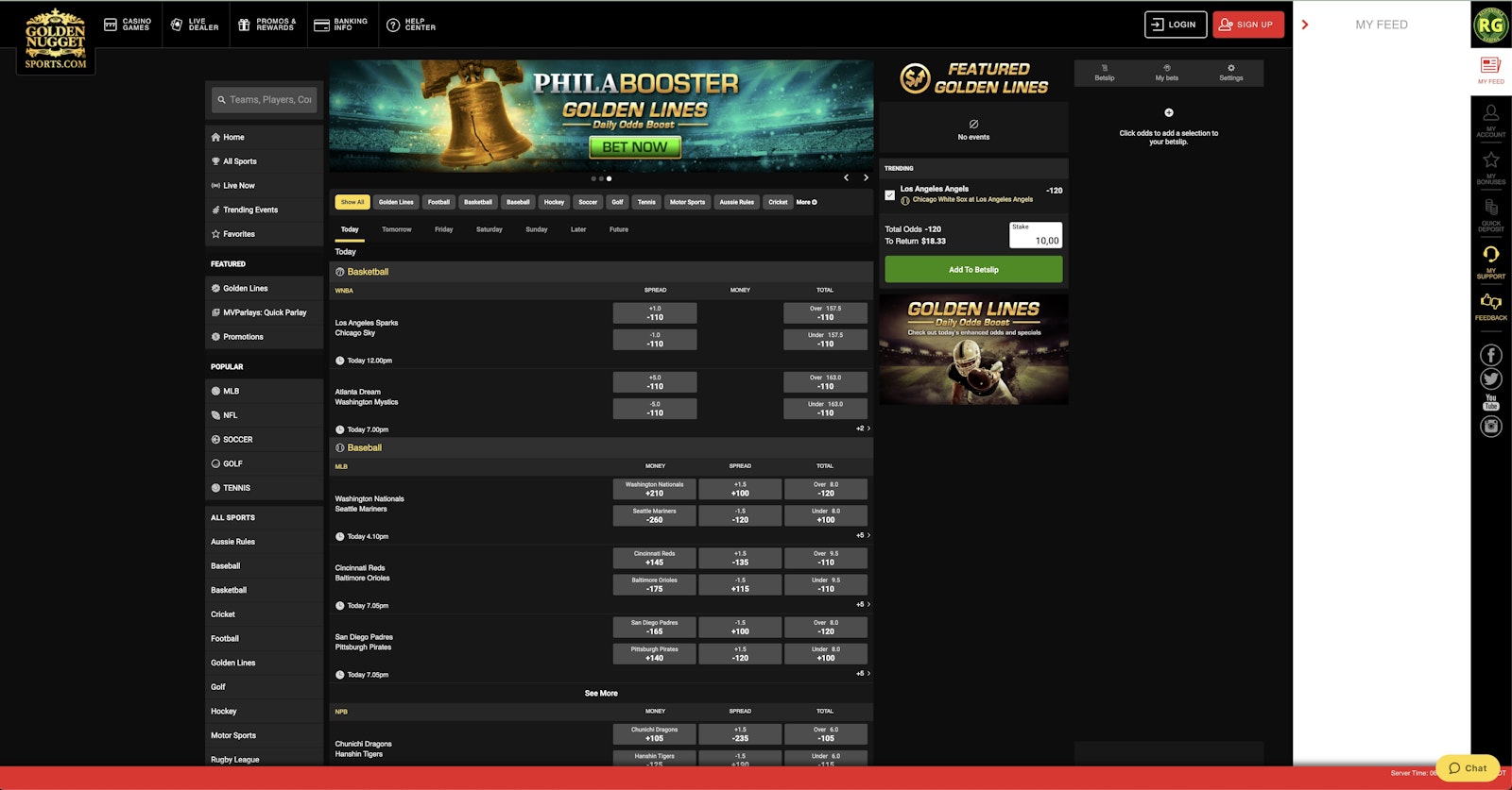 Golden Nugget Sportsbook