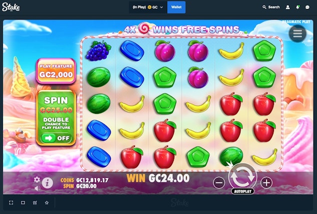 Stake US Casino Sweet Bonanza Slot