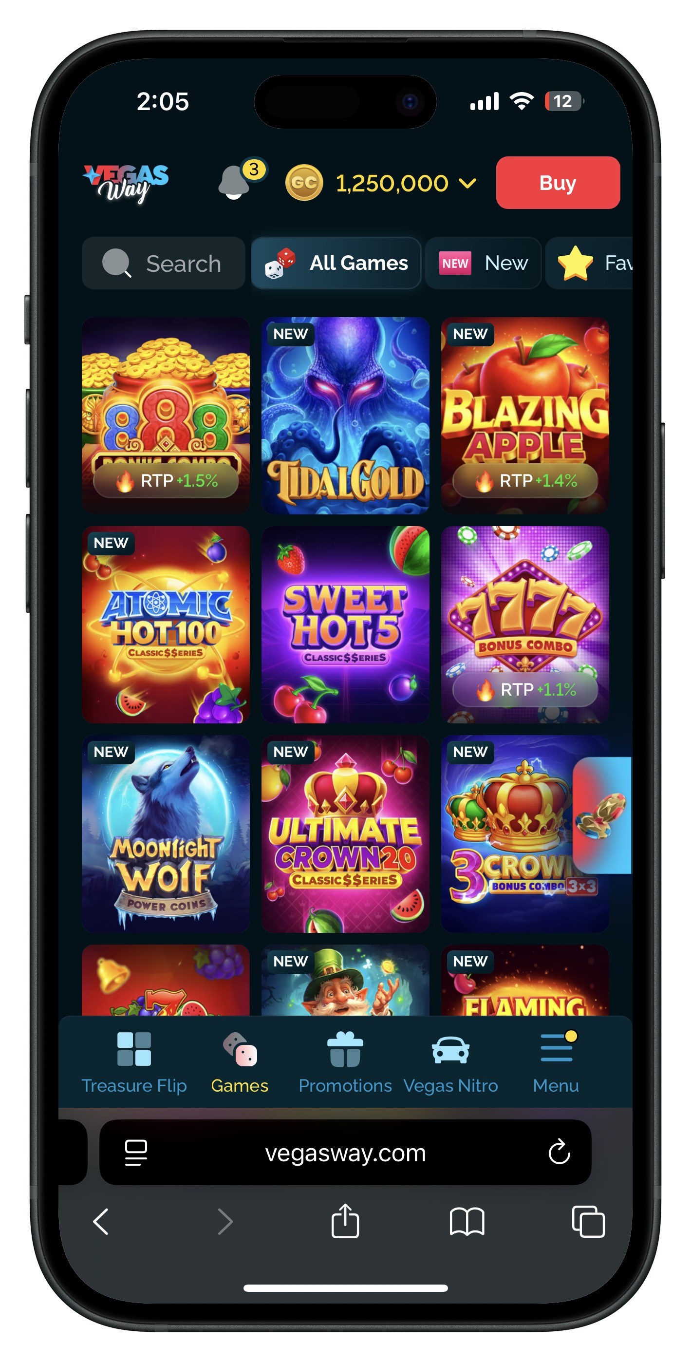 Vegasway Games