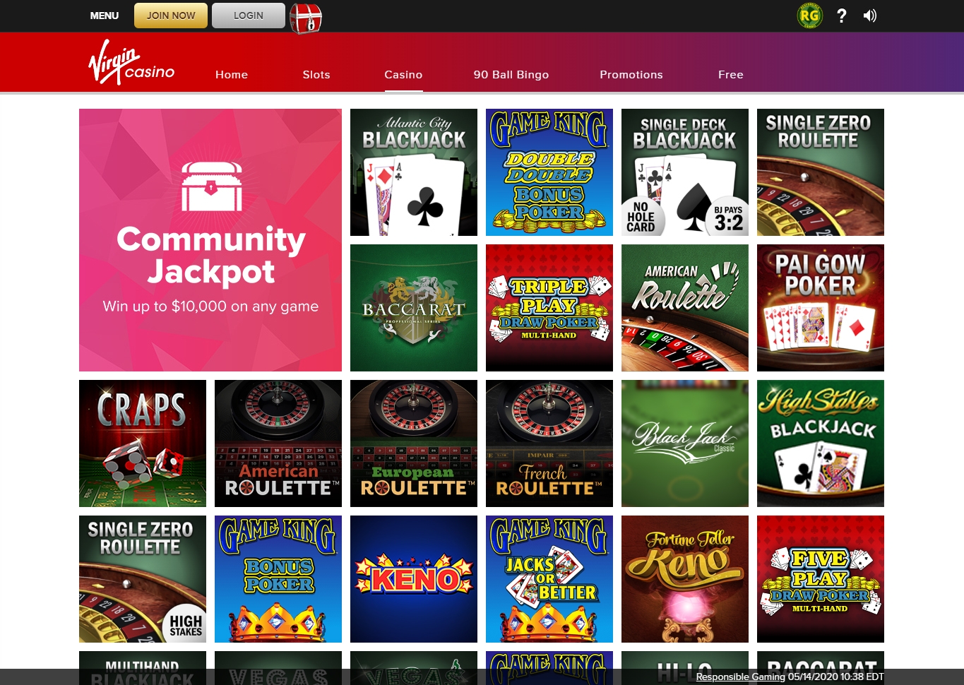 download the new for android Virgin Casino